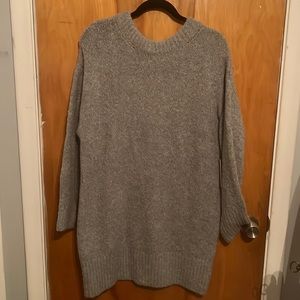 Grey Sweater Dress